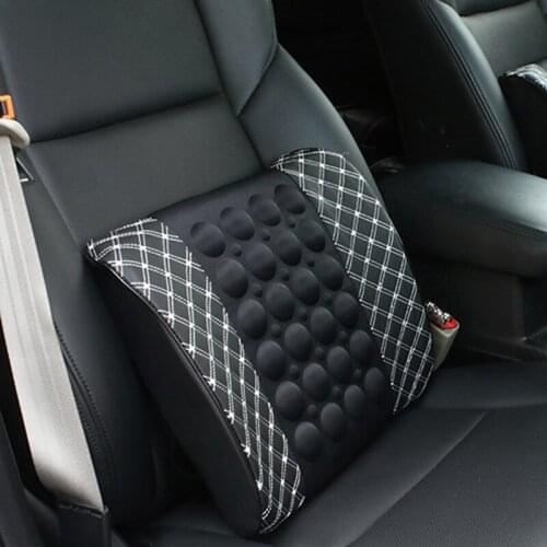Car Massage Lumbar Support Cushion Electric Back Cushion Waist Headrest Support for BMW 1 2 3 4 5 6 7 Series X1 X3 X4 X5 X6 E60