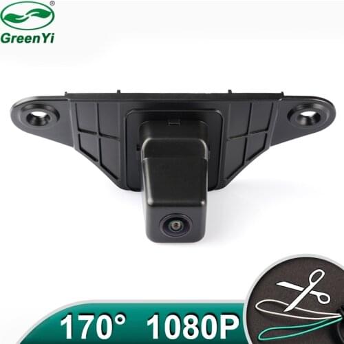 HD Vehicle AHD 1080P 170 Deg Fisheye Lens Car Rear View Backup Camera For Asia Toyota Land Cruiser Prado 2010-2014 Android DVD