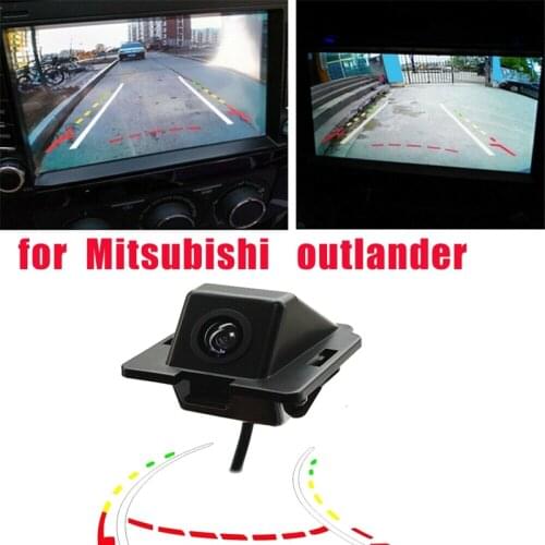 Dynamic Trajectory Line HD Rear View Backup Camera Reverse Camera for Mitsubishi Outlander 2007-2015