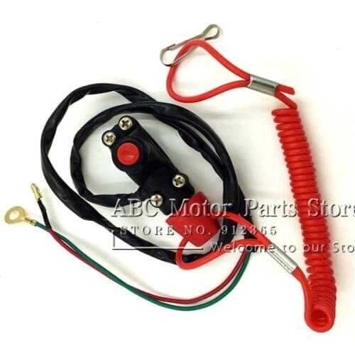 Engine Urgent Emergency Kill Stop Switch Closed Safety Push Button for 2 stroke Pocket Mini Dirt Bike ATV Quad