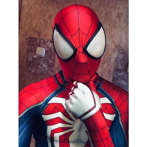 Advanced Zentai PS4 Cosplay Costume Halloween Suit NEW PS4 INSOMNIAC Games Lycra Spandex Halloween Costumes for Adults Kids