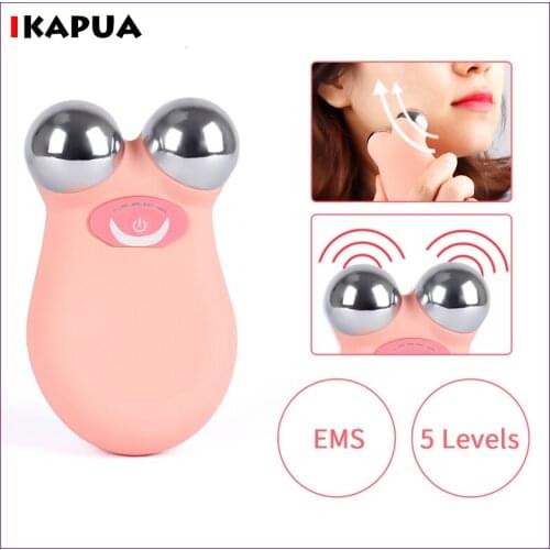 Mini Microcurrent Face Lift Machine Multifunction Beauty Device Skin Tightening Facial Wrinkle Blackhead Remover Skin Care Tools