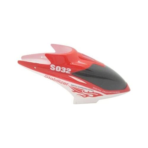 Wholesale Syma S032 S032G RC Helicopter Spare Parts Head cover (red) Free Shipping