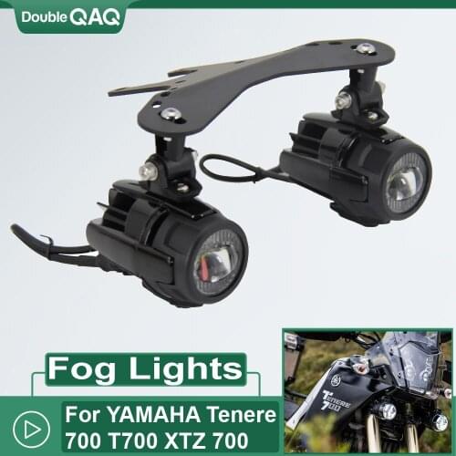 Fog Lights 2019 2020 Motorcycle For YAMAHA Tenere 700 T700 XTZ 700 Auxiliary Light Bracket Driving Lamp