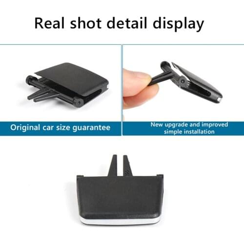 Automobiles Air Conditioner Outlet Part A/C Air Vent Outlet Tab Clip Repair Kit for BMW E90 3 Series 2005-2012 Tool Free