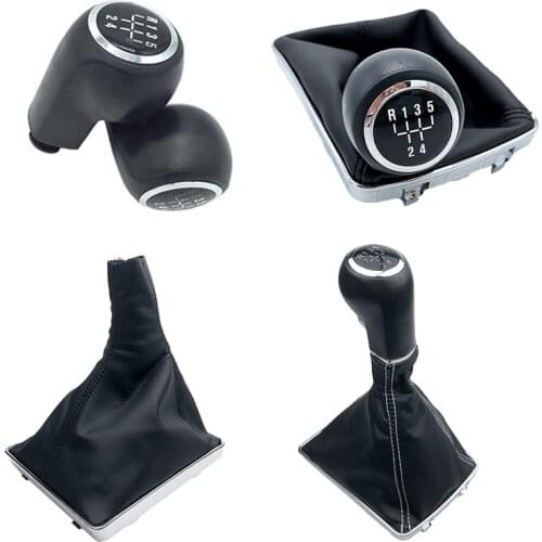 Gear Shift Knob Gaiter Boot With Base Frame For OPEL ASTRA III H 1.6 VAUXHALL 2004 2005 2006 2007 2008 2009 2010 Car Accessories