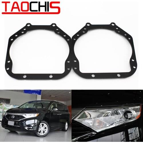 Taochis Car-Styling frame adapter Head light Bracket Holder for Nissan Quest Hella 3R G5 5 Bi xenon Projector lens