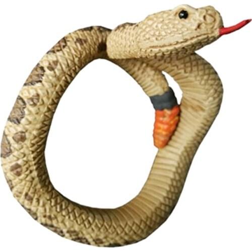 Scary Mischievous Toys Super Realistic Snake Shaped Bracelet Party Supplies Halloween, April Fools Day Tricky Toys