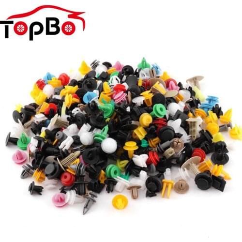 Universal Mixed Auto Fastener Car Bumper Clips Plastic Retainer Car Fastener Rivet Door Panel Liner Interior All Car Random