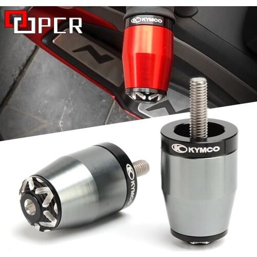 CNC Motorcycle scooters parts handlebar grips ends For KYMCO Like 150 200i LE xciting 250 300 400i 400S 500 X-town 300i