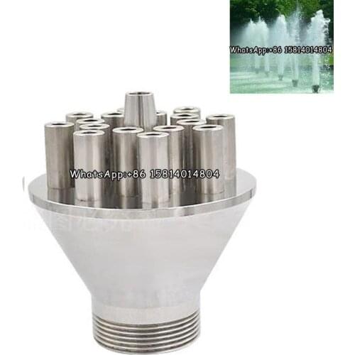 1 inch 1.5 inch 2 inch stainless steel center straight up fountain,porous upward fountain,pool center fountain,music fountain