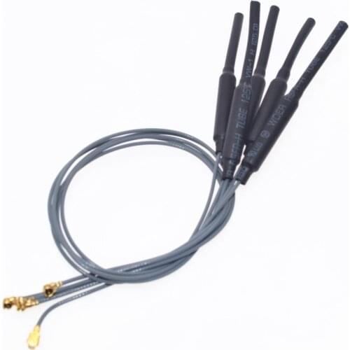 2.4GHz WIFI Antenna 3dbi Ufl IPX Connector Brass Inner Aerial 29cm Length 1.13 Cable HLK-RM04 ESP-07
