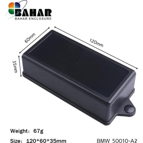 Bahar Wall-mounting electronics plastic ABS 5 pieces enclosure from Bahar Enclosure 120*60*35 mm BMW50010