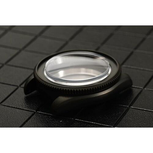 Diving SKX007/SKX009 Series Replace 316L Stainless Steel Watch Case Modified Submarine Type Black/silver 42mm