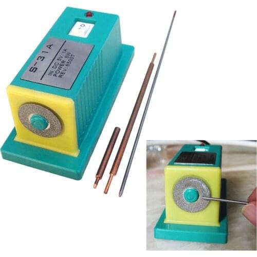 Electric Grinding Machine Spot Welding Needle Grinder Electric Mini Grinding Machine for Battery Point Welder Needle Tool