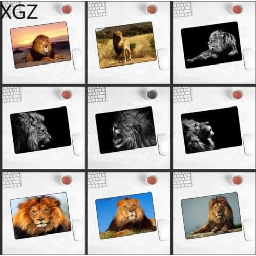 Xgz Big Promotion Game Player Mouse Cushion Lion Animal Russian Non-slip Speed Mousepad 180x220x2mm Cool Design Small Pad Mouse
