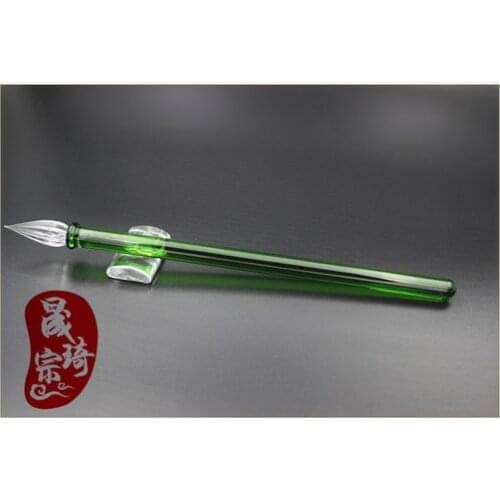 Creative Glass Dip Pen Japanese And Korean Stationery Gift , Calligraphy Pen