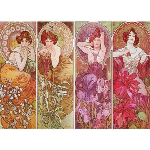 DIY round square diamond embroidery Classical european beauty cross stitch kits 5d diamond painting rhinestone,mosaic sticker