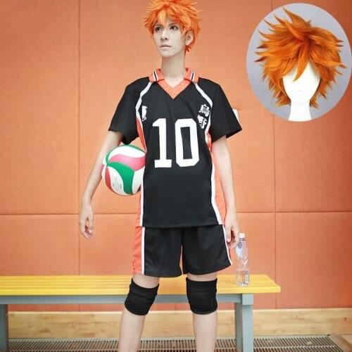 New Anime Haikyuu!! Karasuno High School Volley ball Club Jersey Hinata Syouyou/Kageyama Tobio Cosplay Costume Uniform Sportwear