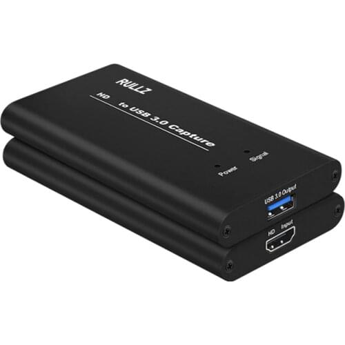 1080P 60fps HDMI-compatible Video Recorder USB 3.0 2.0 Game Capture Card for PS4 XBOX Phone Camera Record PC Live Streaming Box