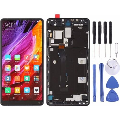 LCD Screen and Digitizer Full Assembly with Frame for Xiaomi Mi Mix2