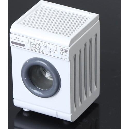1/12 Dollhouse Miniature Furniture Home Appliance Laundry Washing Machine Model 5.5x8.5x5.8cm