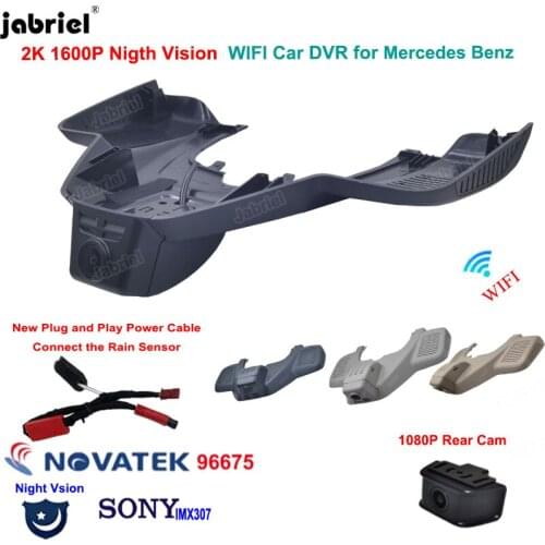 2K 1600P New Car DVR Dashcam Video Recorder for Mercedes Benz GLE w167 c292 GLS x166 GLE 350 400 450 500 43 53 63 2019 2020 2021