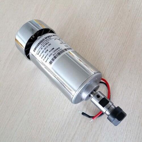 300W Spindle motor DC12-48V ER11 ER16 12000rpm 0.3kw spindle cnc router spindle motor cnc spindle motor