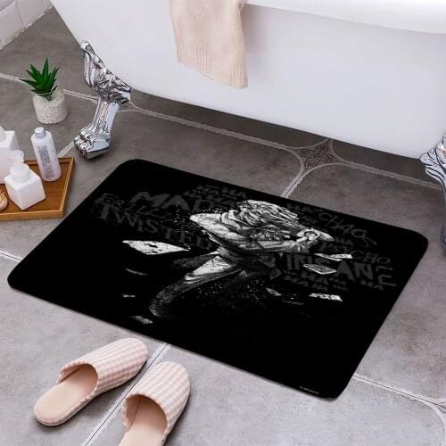 Clown Prince of Crime 3D Print Doormats Rectangle Non-Slip DoorMat Bedroom Kitchen Entrance Print Door rugs Dropshipping