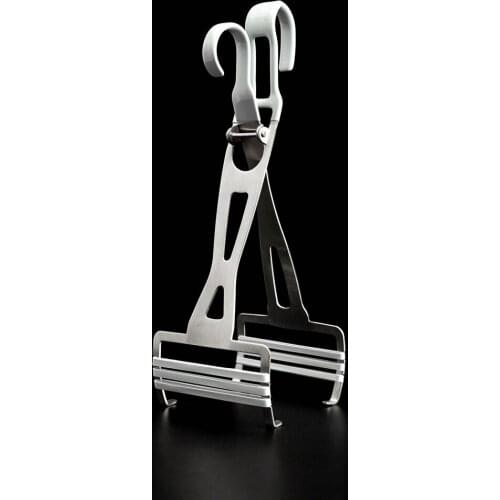 Kitchen Stainless Steel Plate Clip Foldable Pot Holder Clamp Bowl Dish Clip