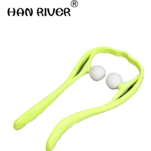 Body massager alleviate neck neck fatigue ball meridian massage clamp manual kneading neck massager