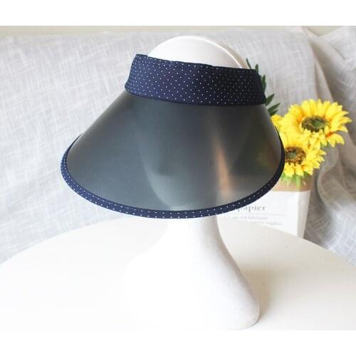Unisex Summer UV Proof Sun Hats Men Women Headless PVC Outdoor Retractable Sunshade Hat Female Riding Hiking Caps