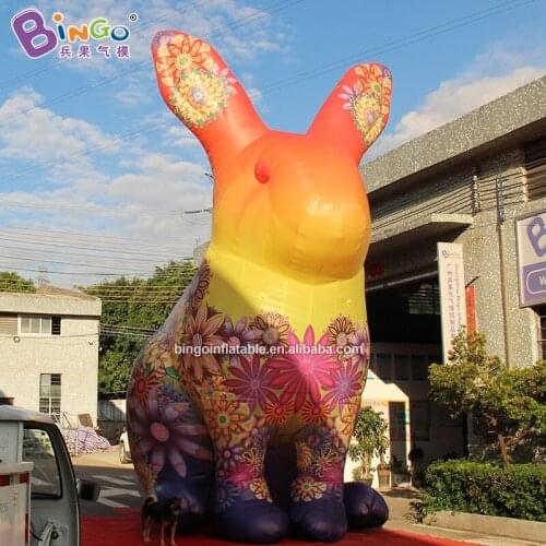 Customizable Size 7mH giant inflatable rabbit / fancy design inflatable mascot rabbit / inflatable balloon rabbit toys