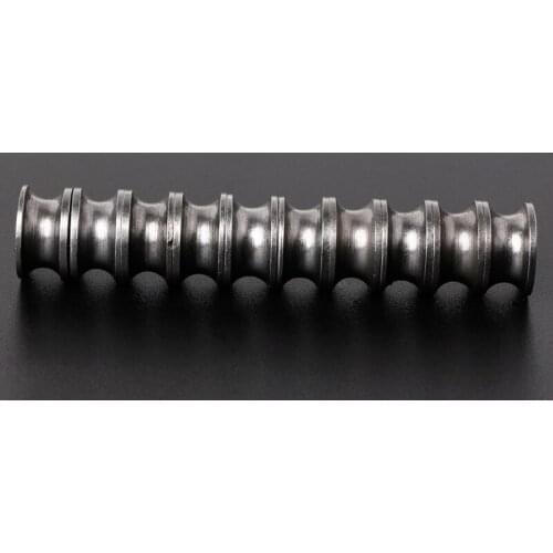 P15D 10 Pcs U624ZZ 1.8mm U Groove Guide Pulley Sealed Rail Ball Bearing 4x13x7mm