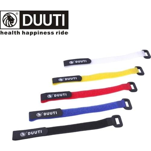 DUUTI 25cm Bicycle Pump Strap Universal Nylon Mountain Road Bike Sticker Fixed Belt Bicycle Bottle Ties Strap Accessories
