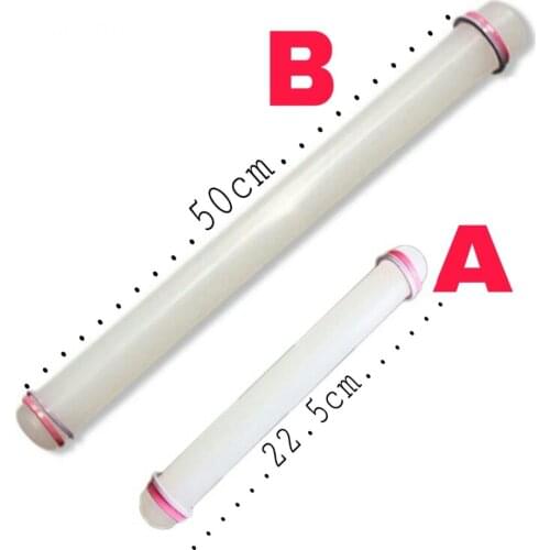 Luyou 6 Styles Non-stick Glide fondant rolling pin Fondant Cake Dough Roller Decorating Cake Roller crafts Baking cooking Tools