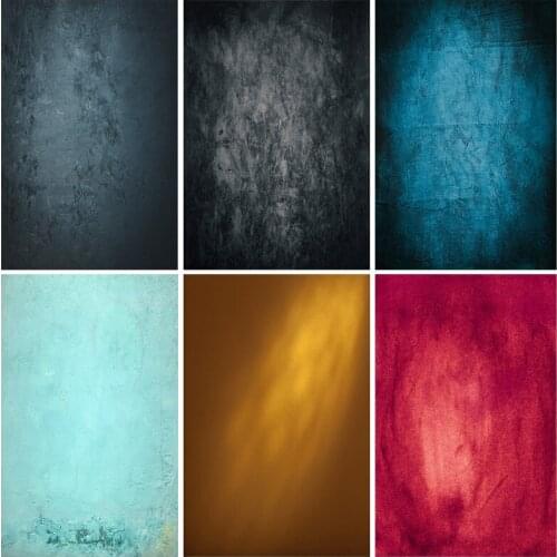 Vinyl Vintage Photography Backdrops Props Abstract Gradient Solid Color Portrait Photo Studio Background 210407FHL-S3