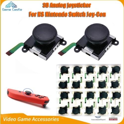 5pcs-10pcs Replacement 3D L R Joystick Analog Rocker Joy Stick for Nintendo Switch Controller Joy-Con NS Gamepad Joycon Game Pad