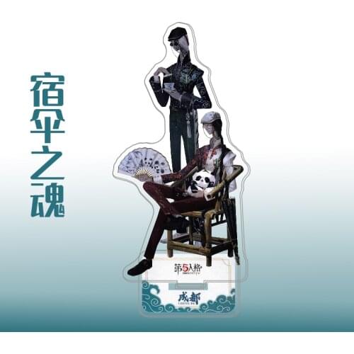 Anime Identity V Norton Campbell White Guard & Black Guard Game Acrylic Figure Stand Model Plate Display Picture Puzzle Series