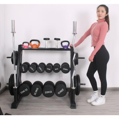 Household Double Three Layers Multifunctional Dumbbell Store Gym Vertical Fixed Dumbbell Fitness Equipment