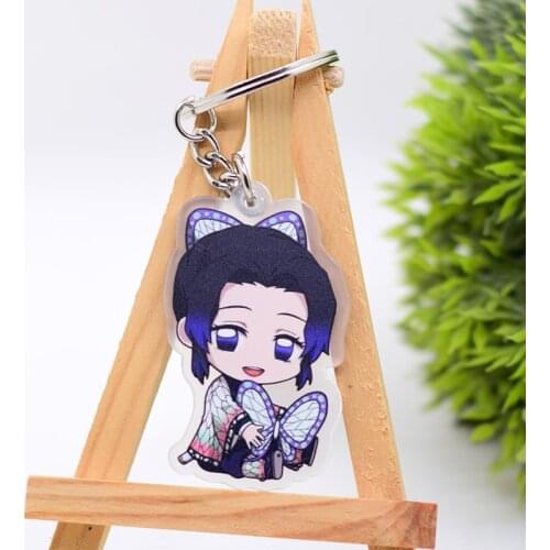 Demon Slayer Keychain Anime Kimetsu no Yaiba Keyring WL0424