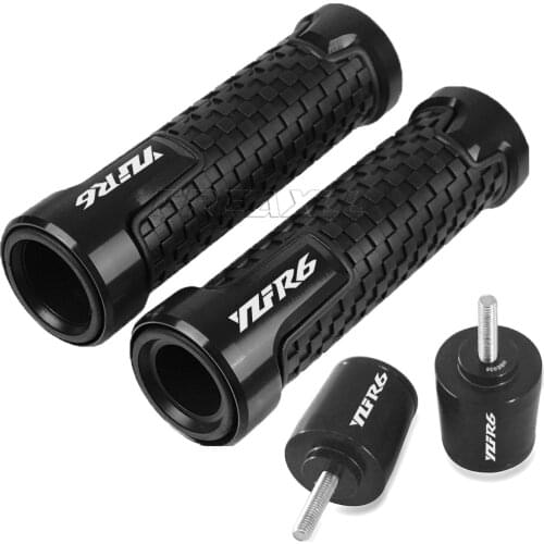 FOR Yamaha YZF-R6 R6 YZF yzfr6 2017-2020 2018 2019 2020 Motorcycle CNC Aluminum Handle Bar Hand Grips Ends Plugs Handlebar Grip