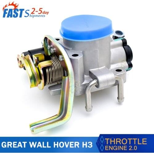 The throttle assembly is suitable for the Great Wall HOVER H3 4G63 Hover petrol engine 2.0 exhaust Intake system