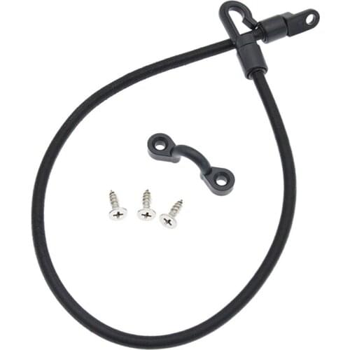 1pcs Bungee Tied Shock Cord Elastic Kayak Canoe Paddle Fishing Rod Lanyard Secure Rope Outdoor Camp Accessories