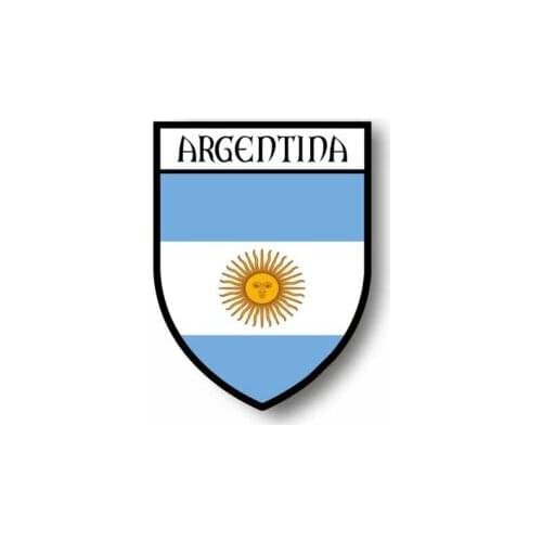 Hot Sticker Car Motorbike Coat of Arms City Flag Argentina Argentine Stickers for Laptops, Office Supplies, Motorcycles, Cars