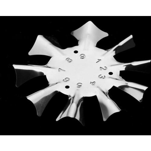 Stainless Steel French Manicure Model Nail Art Template Tool SANA889