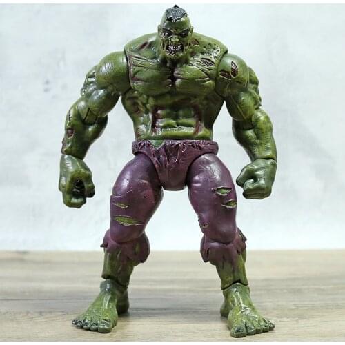 Marvel Select Zombie Hulk PVC Action Figure Collectible Model Brinquedos Toy 25cm