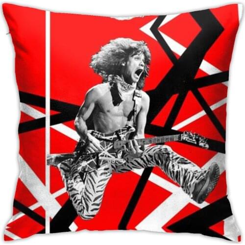 Band Pillow Case Van Halen 5150 Home Cushion covers Cotton White pillow cover Evh Sofa bed Nordic decorative pillow case 45x45cm