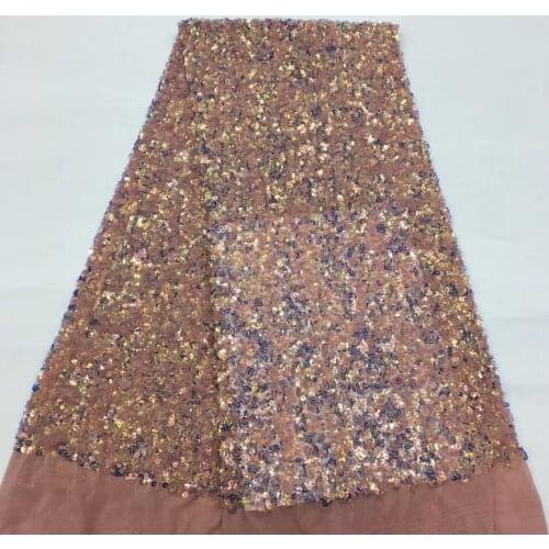 The Latest French Lace Fabric 2021 High-quality African Wedding Lace Fabric With Nigerian Sequin Fabric XX38981