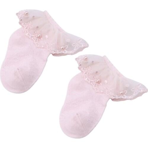 New Kids Princess Baby Girl Socks Lace Ruffle Kids Girls Socks Newborn Infant Baby Socks Infantil
